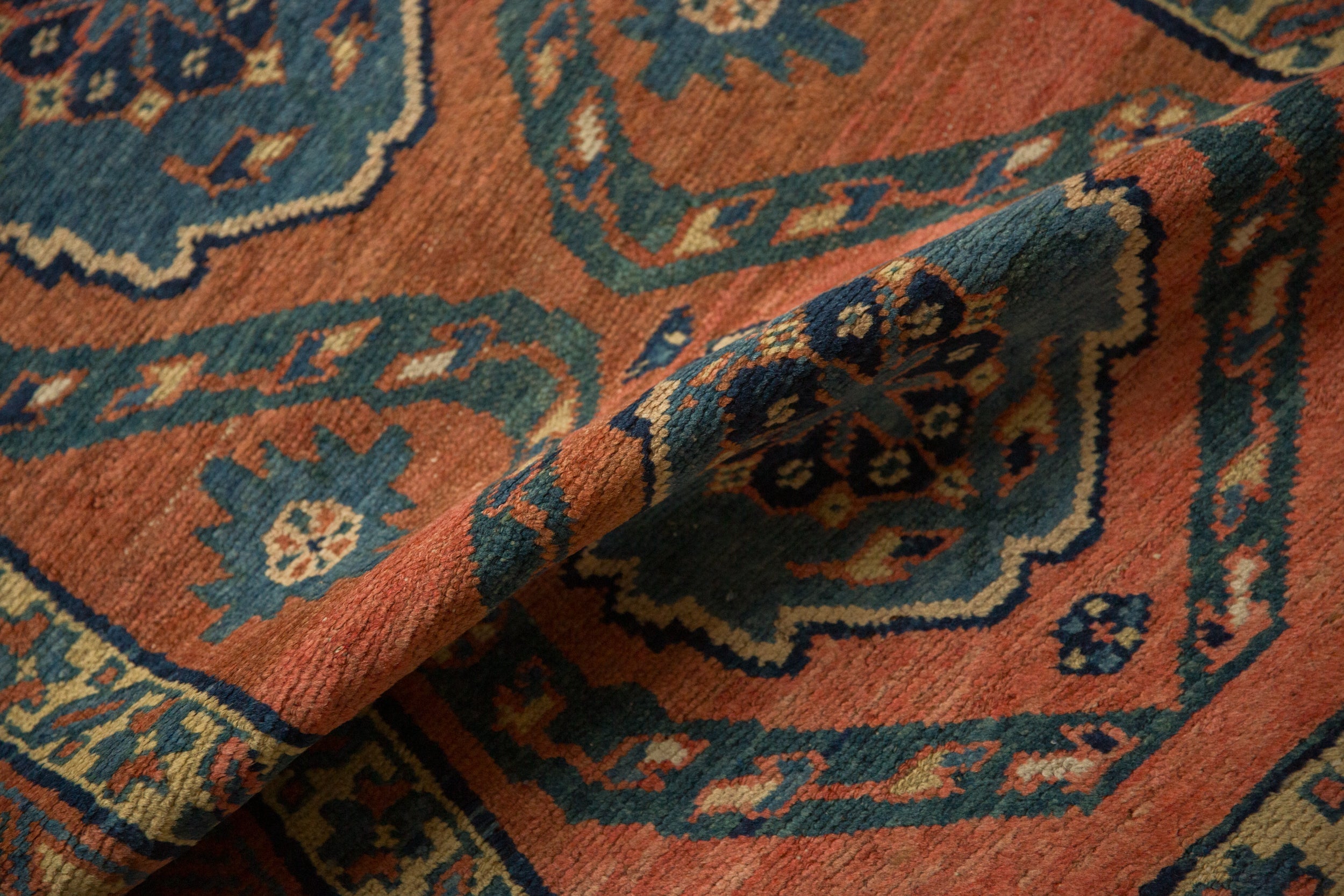 Full overhead view of Northwest Persian runner 3.5x11.5