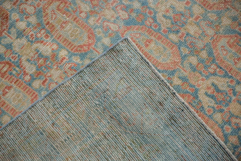 Full overhead view of Serbend rug 4x6.5