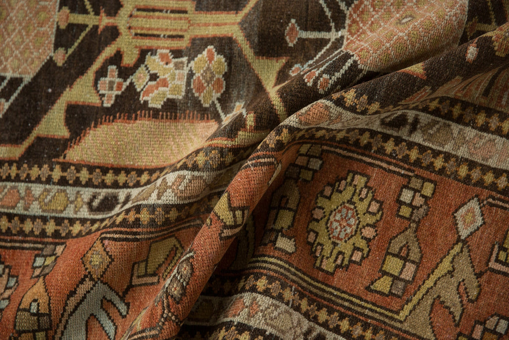 Vintage Mehriban Rug 4.5x7.5, hand-knotted one of a kind piece