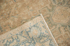 Full overhead view of Karaja rug 5x6.5