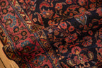 Antique Mohajeran Sarouk Rug 4x6.5, hand-knotted one of a kind piece