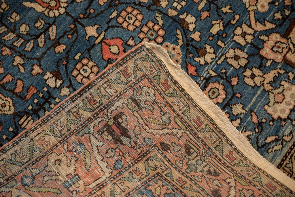 Vintage Arak Rug 4x6.5, hand-knotted one of a kind piece