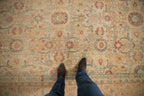 Full overhead view of Tabriz carpet 7x10.5