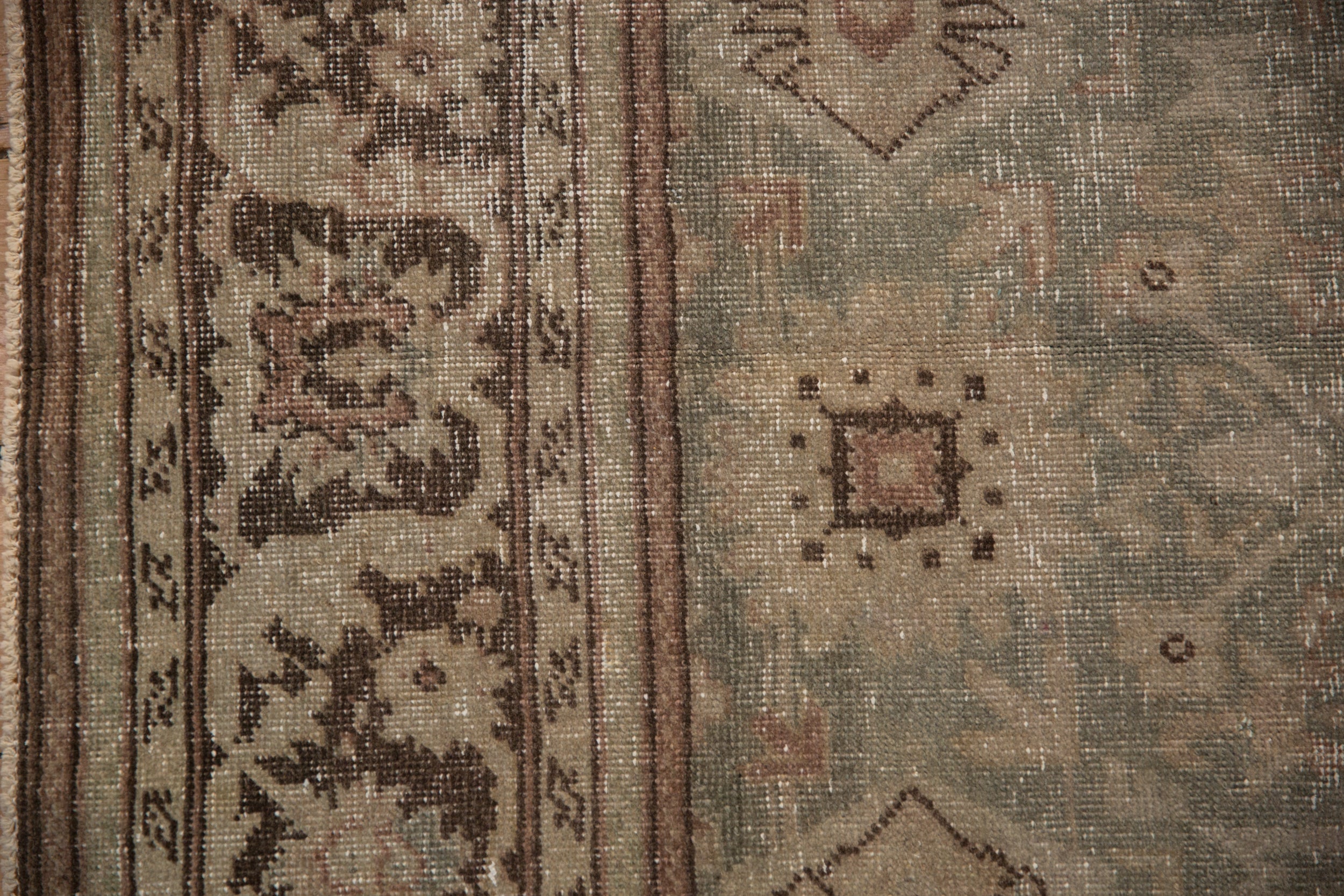 Close-up detail of pattern and pile