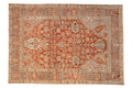Vintage Distressed Baktiari Rug 4.5x6.5, hand-knotted one of a kind piece