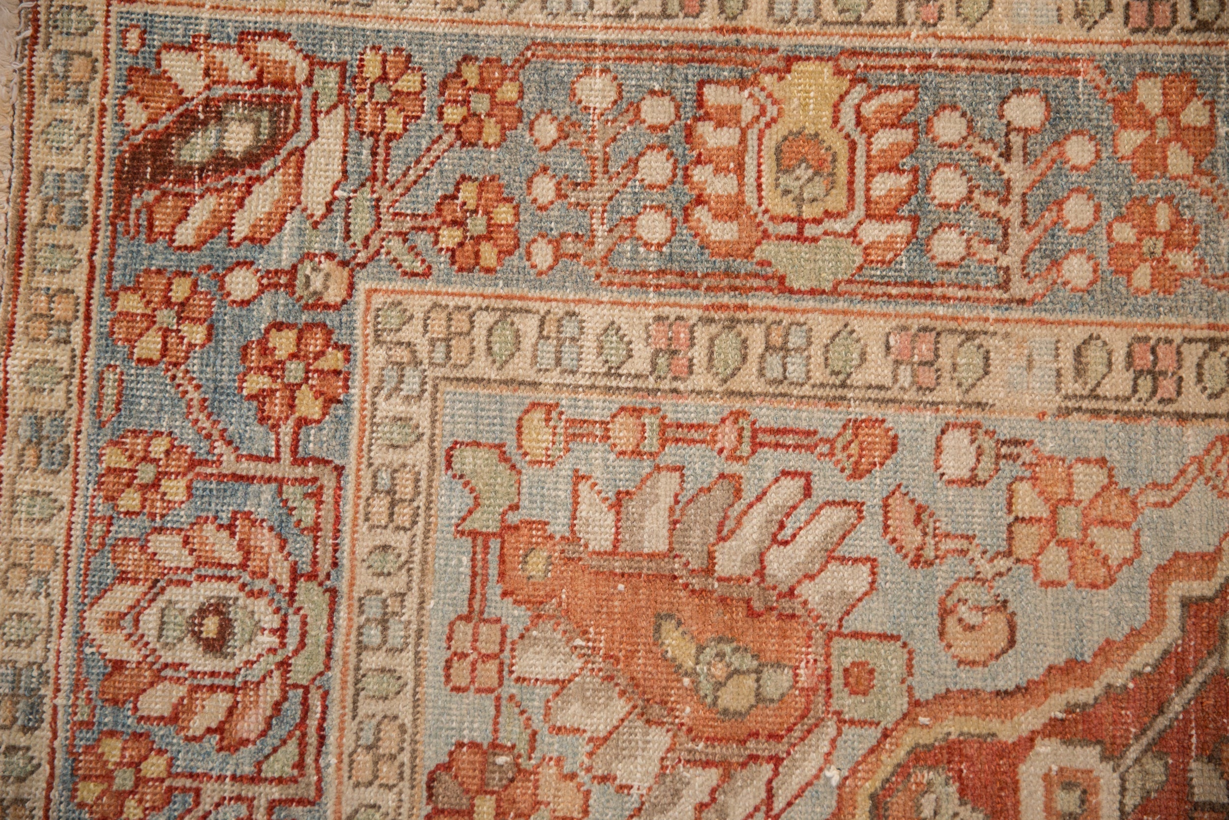 Close-up detail of pattern and pile
