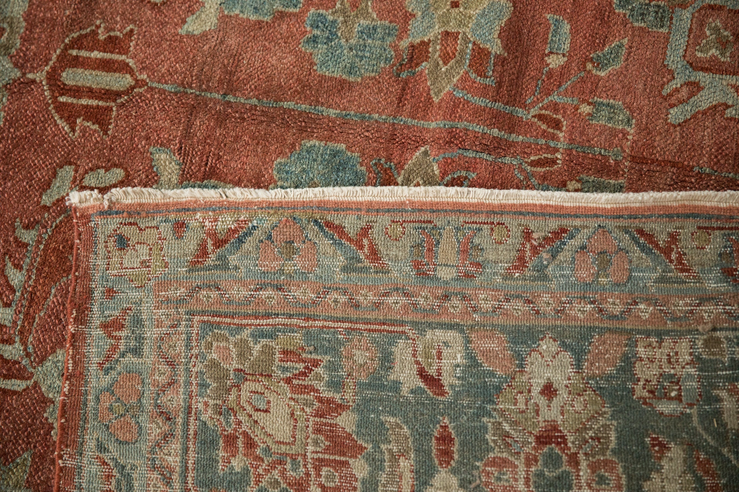 Close-up detail of pattern and pile