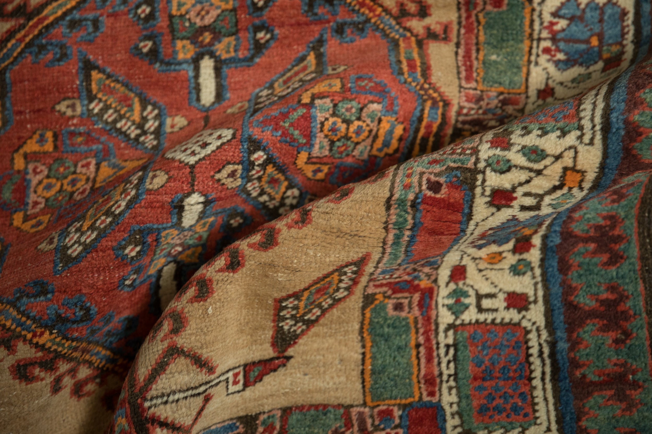 Vintage Serab Runner 3x15, hand-knotted one of a kind piece