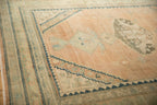 Back of the hand-knotted rug showing construction