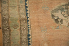 Vintage Distressed Hamadan Rug 4x6.5, hand-knotted one of a kind piece