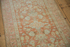 Back of the hand-knotted rug showing construction