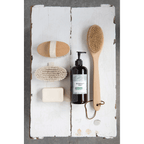 Beech Wood Bath Brush with Elastic Band