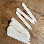 Garden Gift Set - American Hardwood Seed and Bed Ruler, Dibblers, Pot Tamper and Markers
