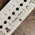 Garden Gift Set - American Hardwood Seed and Bed Ruler, Dibblers, Pot Tamper and Markers
