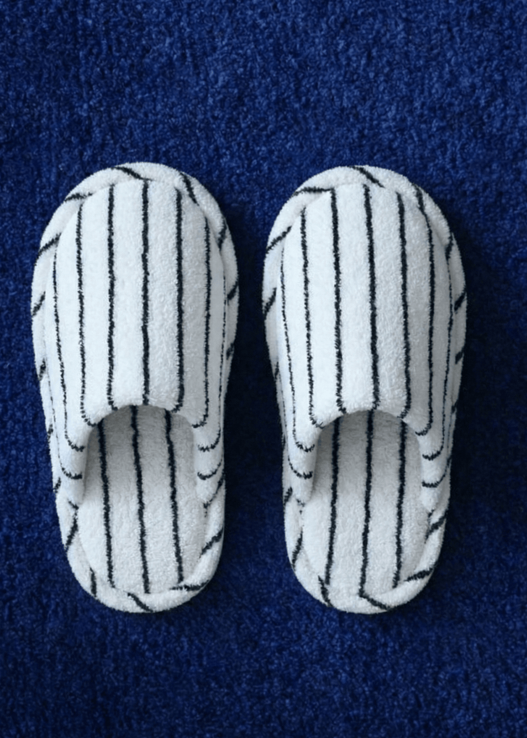 Thin Striped House Slippers