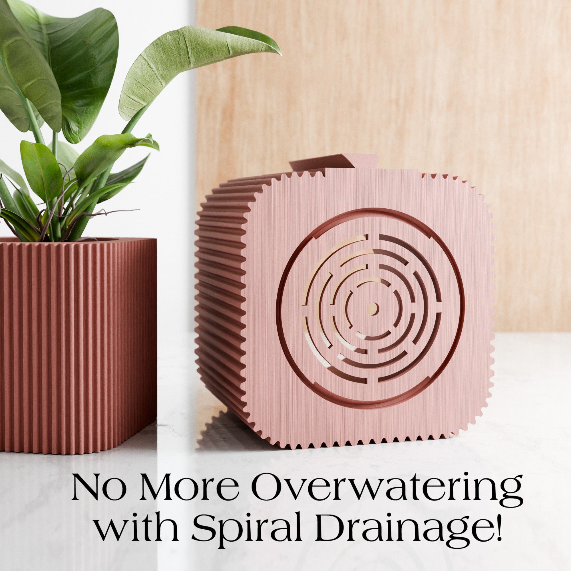 Hanging Box Planter from Modernized Pottery