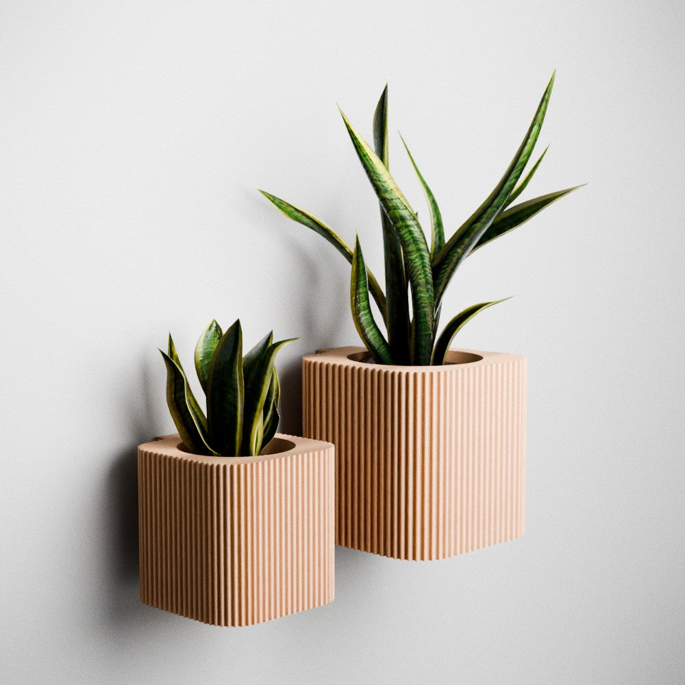 Hanging Box Planter from Modernized Pottery