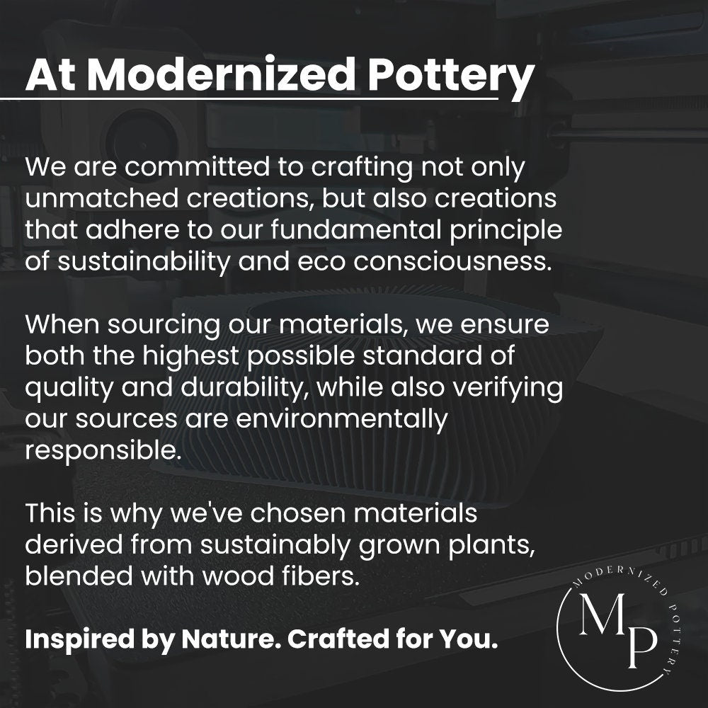 Triple Bubbles Planter from Modernized Pottery