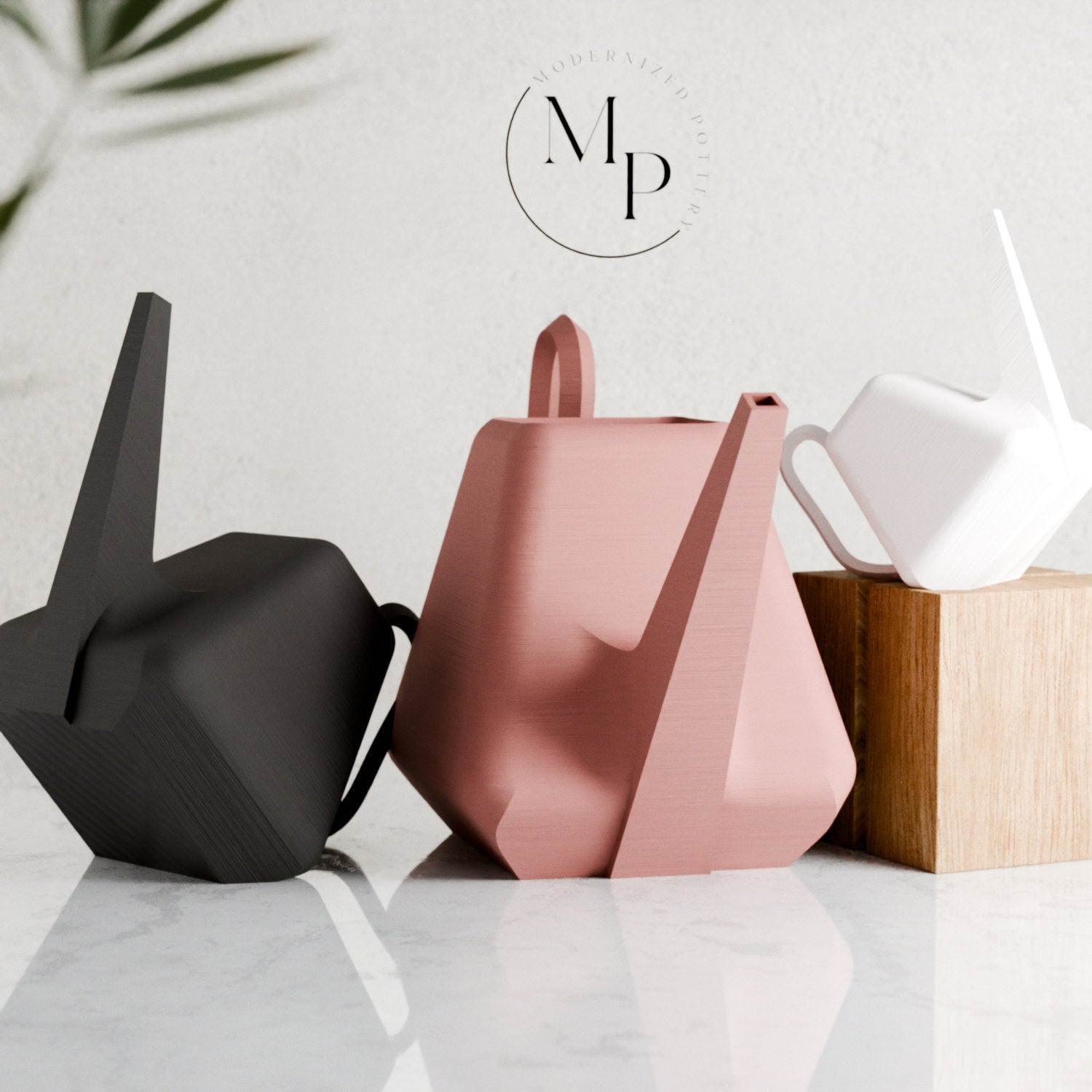 Passage Watering Can from Modernized Pottery