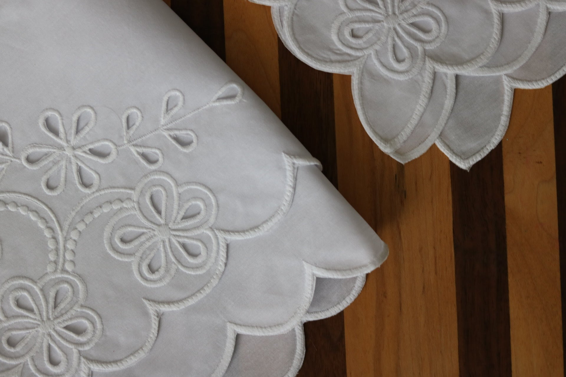 Handmade Embroidered Napkins