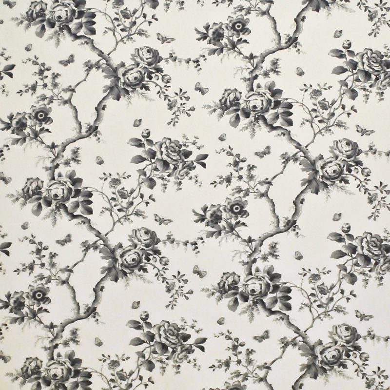 Vintage Ashfield Floral - Etching - Ralph Lauren - FRL5230-01 Fabric