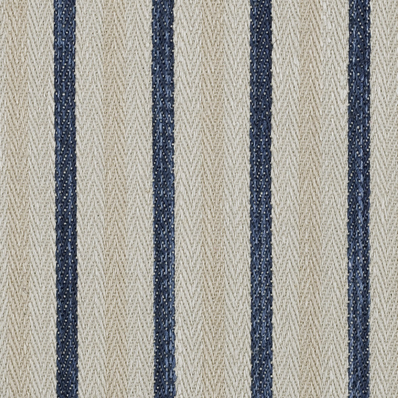 FRL2420-01 Calvados Ticking Indigo by Ralph Lauren Fabric