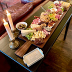Long American Walnut Charcuterie Board - Vintage Style Long French Breadboard