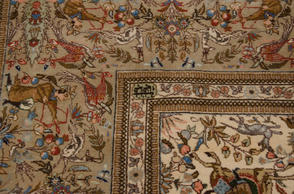 Close-up detail of pattern and pile