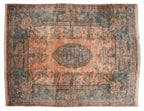 Full overhead view of Cyrus Crown® Kerman carpet 13.5x17