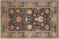 New Agra Carpet 6x9, hand-knotted one of a kind piece