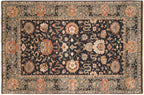 New Agra Carpet 6x9, hand-knotted one of a kind piece