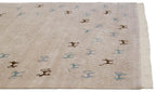 New Indian Folk Art Carpet 6x9, hand-knotted one of a kind piece