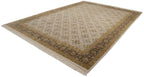 Full overhead view of Agra carpet 10x14
