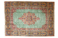 Vintage Kerman Carpet 9.5x13.5, hand-knotted one of a kind piece