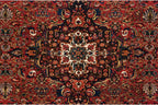 Vintage Bakhtiari Carpet 11x15, hand-knotted one of a kind piece