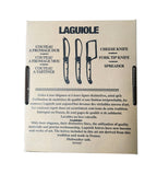 Laguiole 3 Piece Mini Cheese Utensil Set, Ivory in Kraft Paper Box