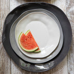 Tam Stoneware Platter, Slate