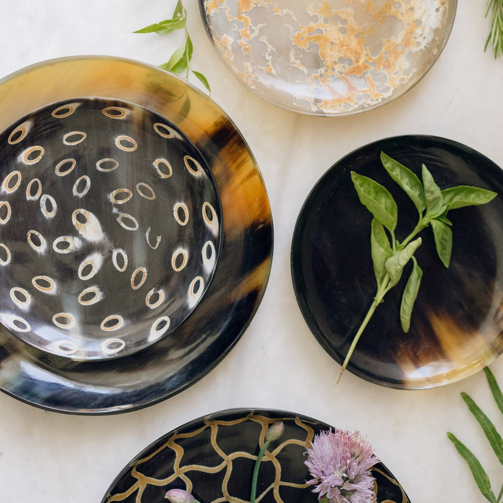 Horn Appetizer Plain Plate
