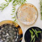 Horn Appetizer Speckled Plate