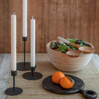 Kent Black Taper Candle Holder, Medium