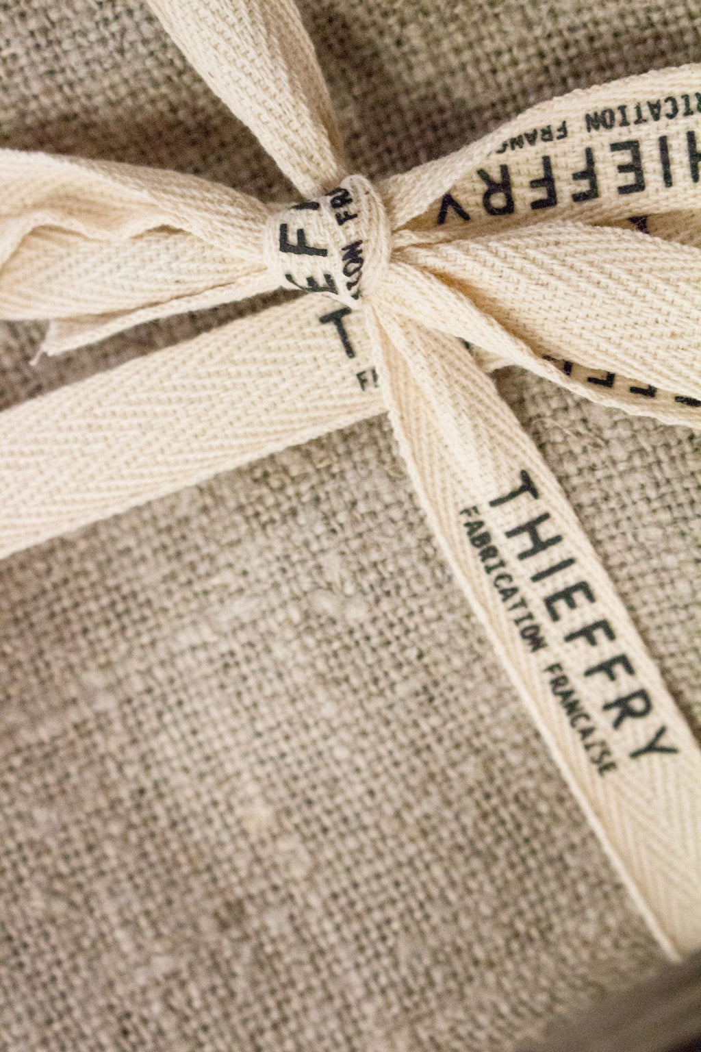 Thieffry Belgian Linen Dishtowels, Raw Natural, Set of 2