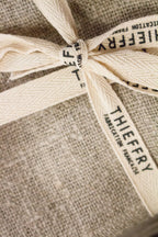 Thieffry Belgian Linen Dishtowels, Raw Natural, Set of 2