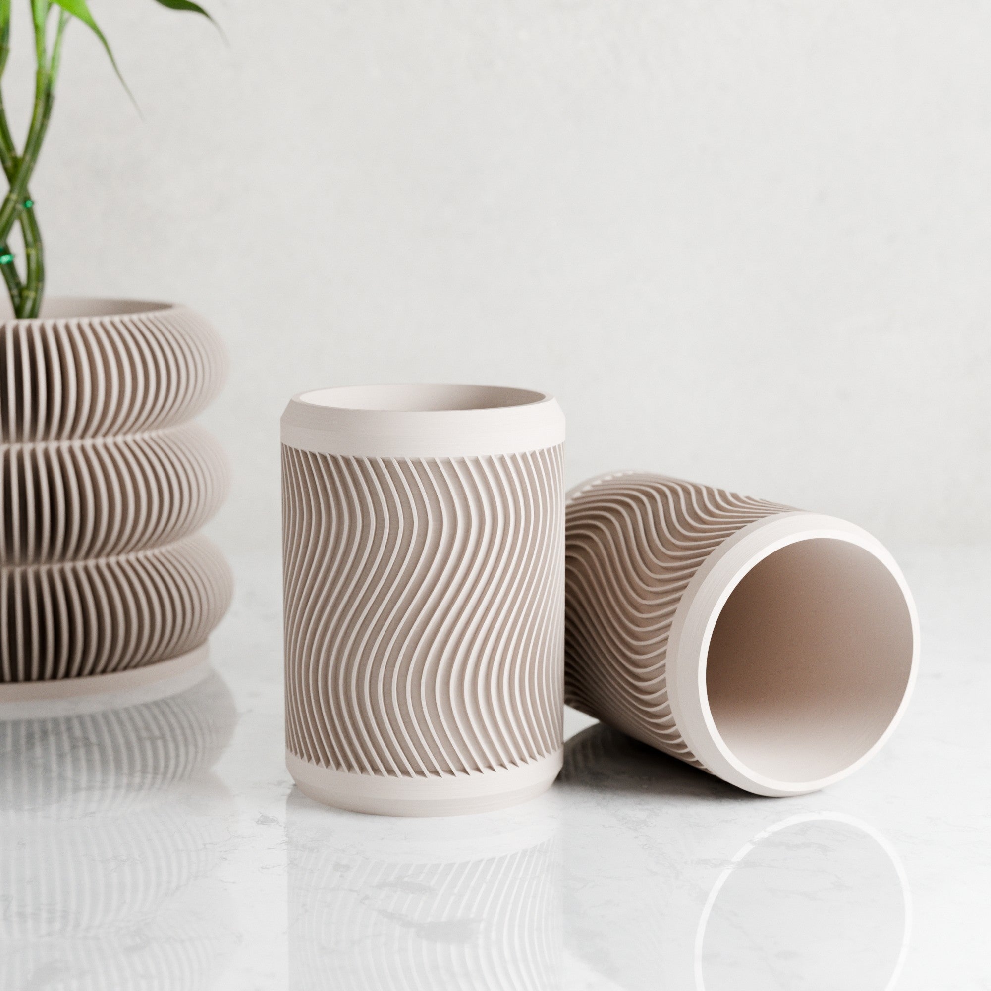 Tidal Pencil Holder from Modernized Pottery
