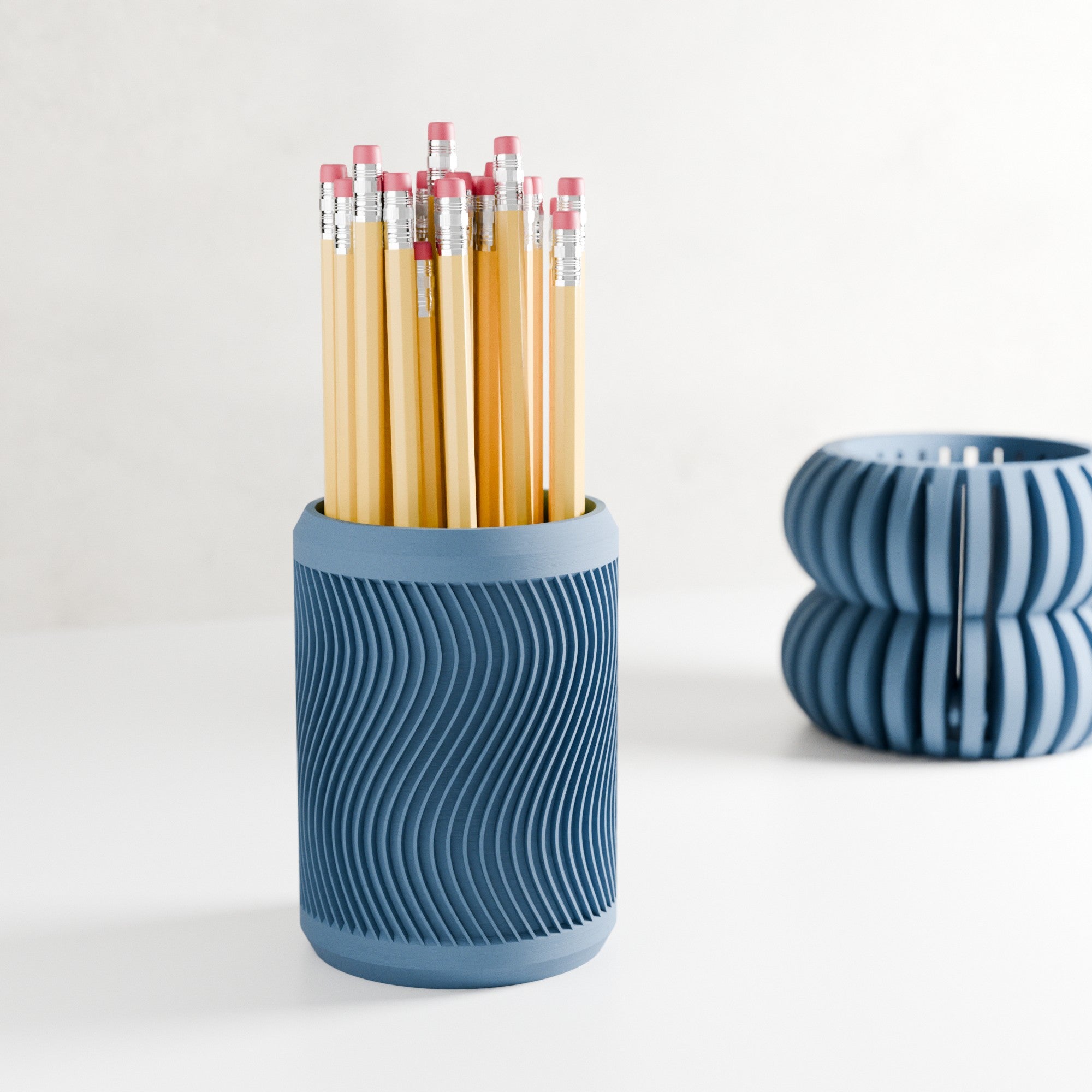 Tidal Pencil Holder from Modernized Pottery