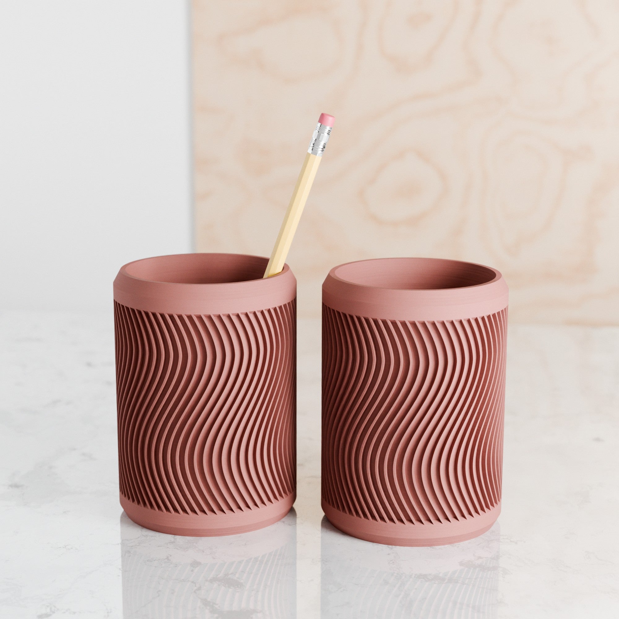 Tidal Pencil Holder from Modernized Pottery