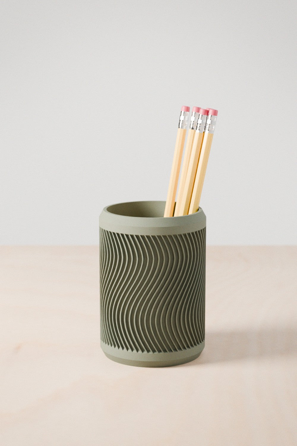 Tidal Pencil Holder from Modernized Pottery