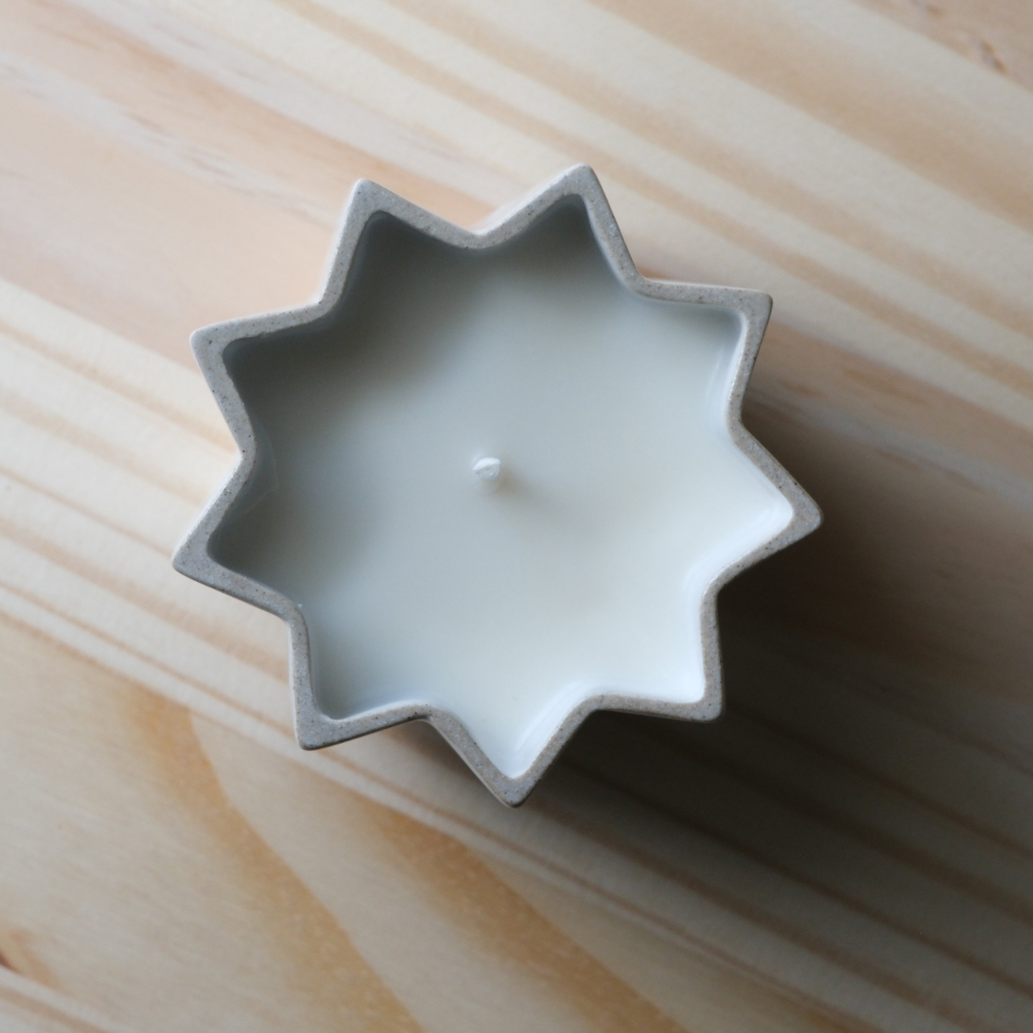Wrap Candle Planter ceramic vessel detail