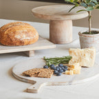 Charlotte Wood Round Serving Board